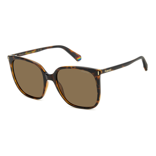 Polaroid PLD 6218/S 086 SP 56 Havana / Bronze Polarised Lenses