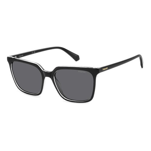 Polaroid PLD 4163/S 7C5 M9 55 Black Crystal / Grey Polarised Lenses