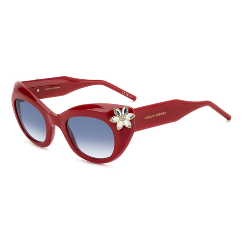 Carolina Herrera HER 0215/S C9A 08 50 Red / Dark Blue Gradient Lenses