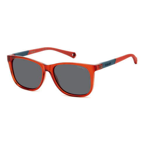 Polaroid Kids PLD 8058/S C9A M9 46 Red / Grey Polarised Lenses