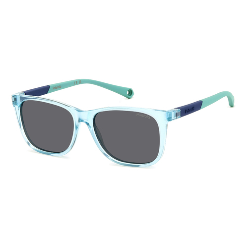 Polaroid Kids PLD 8058/S MVU M9 48 Azure / Grey Polarised Lenses