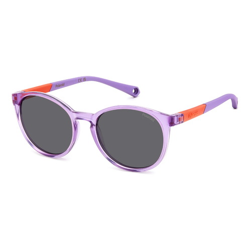 Polaroid Kids PLD 8059/S 789 M9 47 Lilac / Grey Polarised Lenses