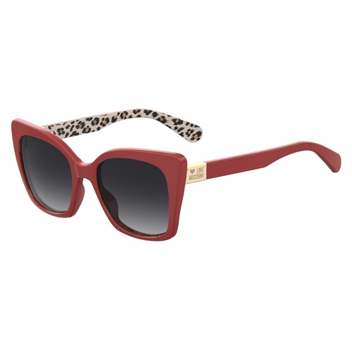 Moschino Love MOL000/S 3VJ 9O 53 Red Animal / Dark Grey Gradient Lenses