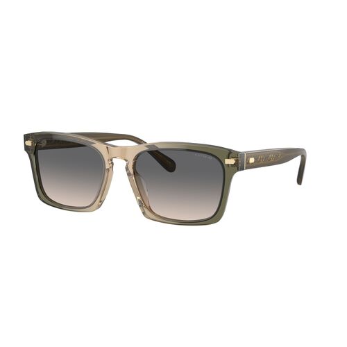 Coach HC8397U 5797G9-57 Olive Tan Gradient / Green Sand Lenses