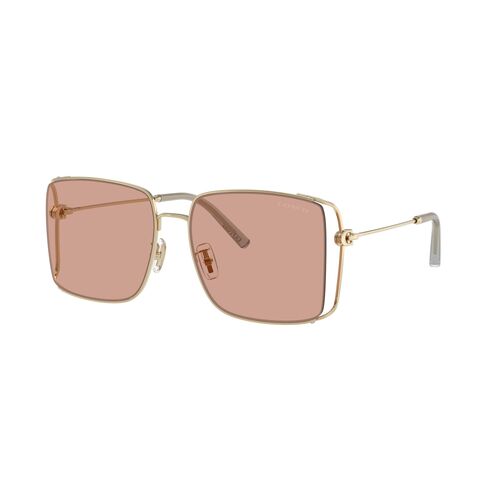 Coach CW429 HC7174D 900584-59 Shiny Light Gold / Blush Solid Lenses