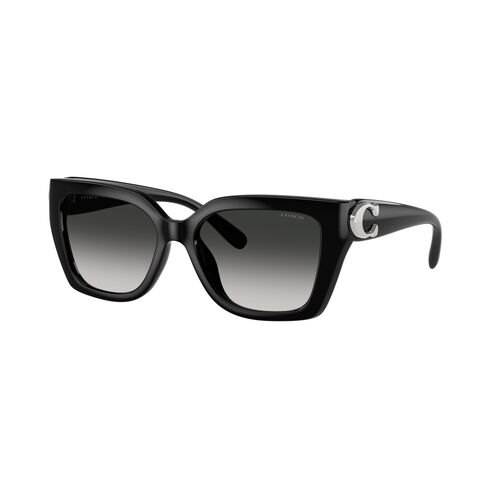 Coach CW195 HC8408U 50023C-55 Black / Grey Gradient Lenses