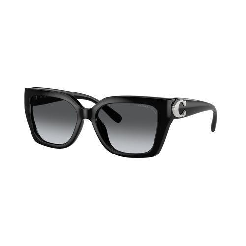 Coach CW195 HC8408U 5002T3-55 Black / Grey Gradient Polarised Lenses