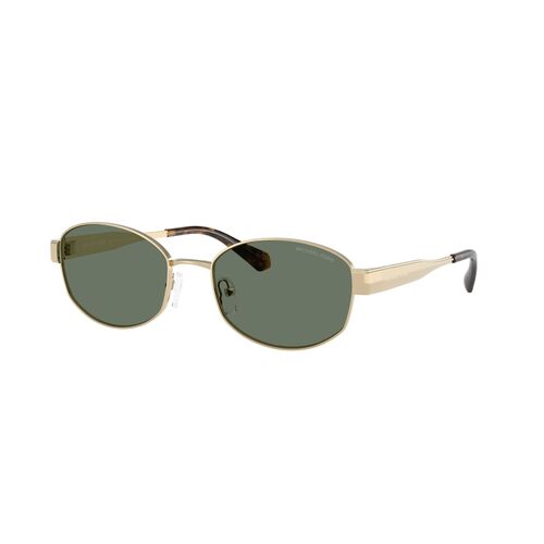 Michael Kors Monte Carlo MK1161 10143H-56 Light Gold / Green Solid Lenses