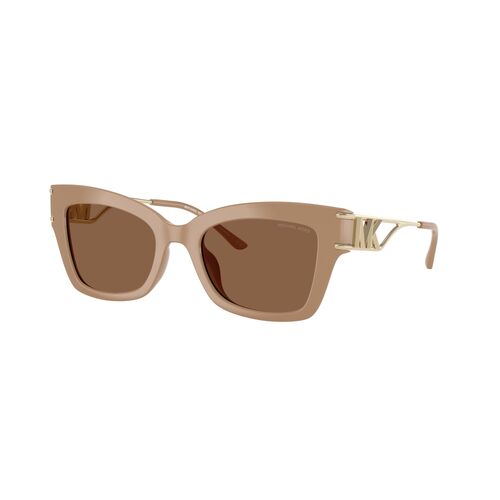 Michael Kors Cantabria MK2237U 35553G-52 Camel / Brown Solid Lenses