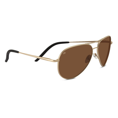 Serengeti Carrara 8296 Satin Soft Gold / Drivers Polarised Photochromic Lenses