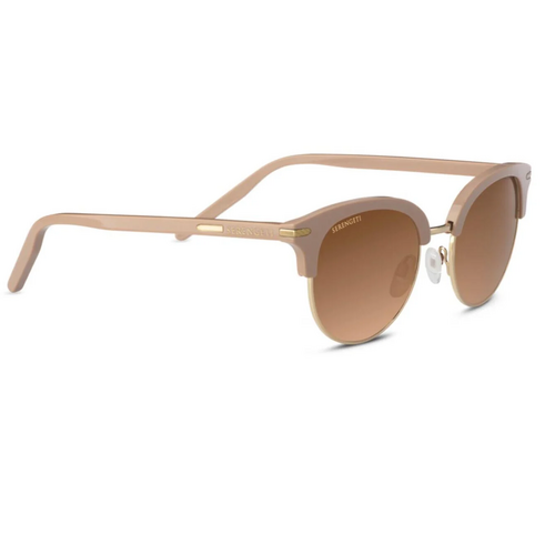 Serengeti Lela 8940 Shiny Rose & Shiny Gold / Drivers Gradient Polarised Photochromic Lenses