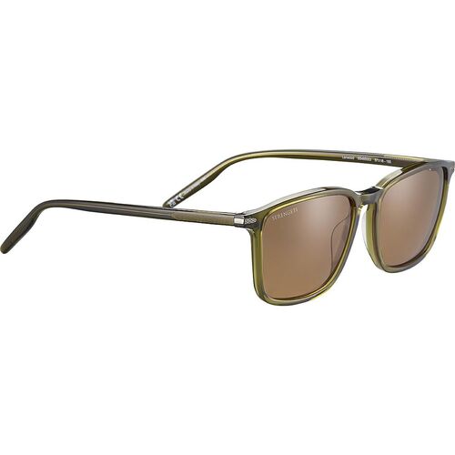 Serengeti Lenwood SS485003 Shiny Crystal Dark Green / Drivers Photochromic Polarised Lenses