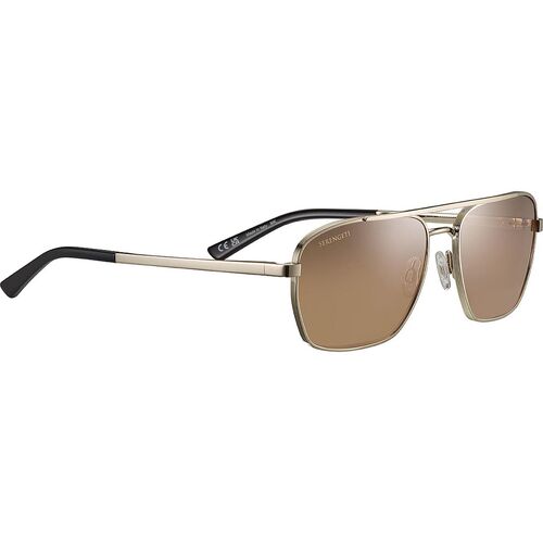 Serengeti Ansel SS600001 Shiny Light Gold / Drivers Photochromic Polarised Lenses