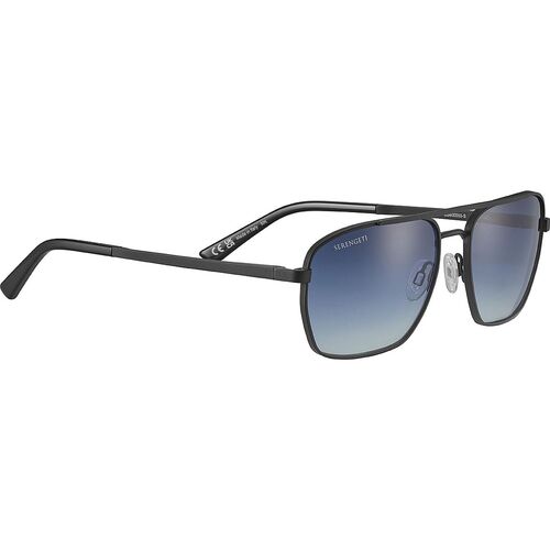 Serengeti Ansel SS600003 Matte Black / Blue Gradient Photochromic Polarised Lenses