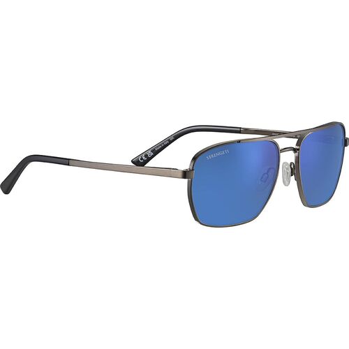 Serengeti Ansel SS600004 Shiny Gunmetal / 555nm Blue Photochromic Polarised Lenses