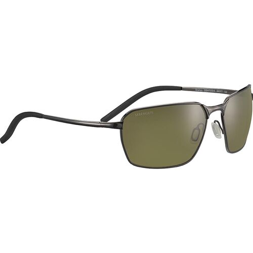 Serengeti Shelton SS547006 Shiny Dark Gunmetal / 555nm Photochromic Polarised Lenses