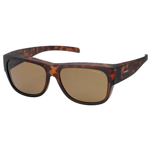 Polaroid Ancillaries PLD 9003/S MQU IG 58 Havana / Brown Polarised Lenses