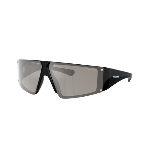 Arnette Saturnya AN4332 29006G-69 Recycled Black / Light Grey Silver Mirror Lenses