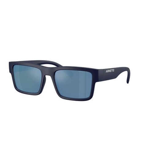 Arnette Omgee AN4344 275922-54 Matte Dark Blue / Dark Grey w Water Mirror Polarised Lenses