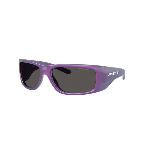 Arnette Flipside AN4345 296287-62 Metallic Burgundy / Dark Grey Lenses