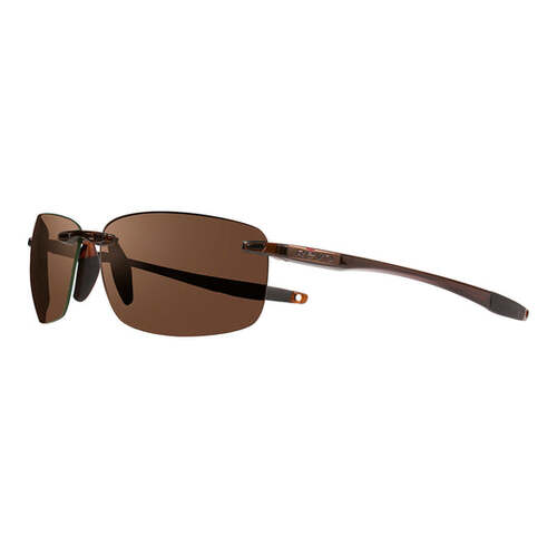 Revo Descend N RE 4059 02 BR Crystal Brown / Terra Polarised Lenses