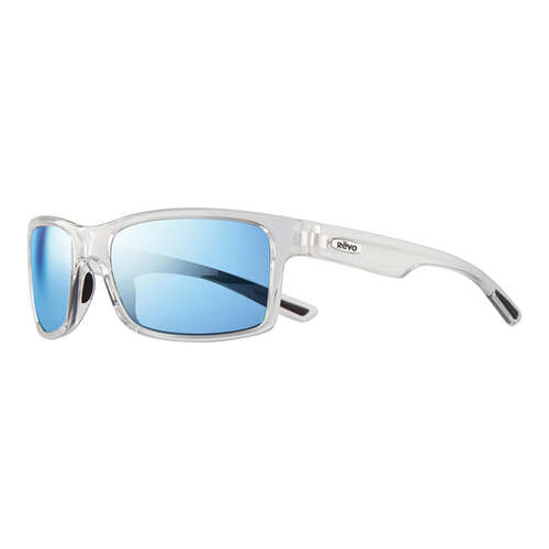 Revo Crawler RE 1027 09 BL Clear Crystal / Blue Water Mirror Polarised Lenses