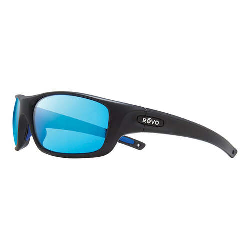 Revo Jasper RE 1111 01 H20 Matte Black H2O Heritage Blue Polarised Lenses