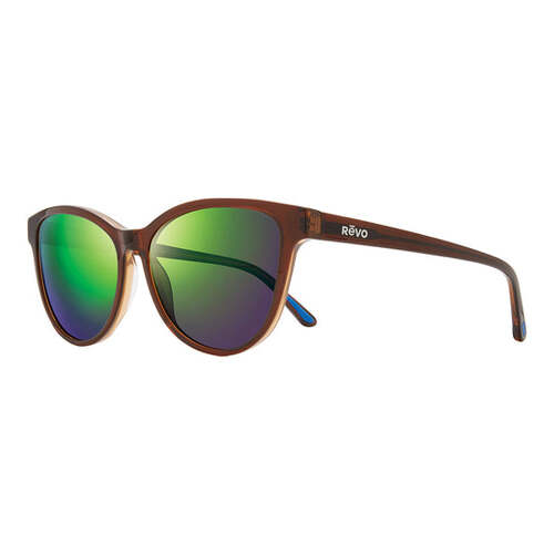 Revo Daphne RE 1101 02 GN Brown / Evergreen Mirror Polarised Lenses