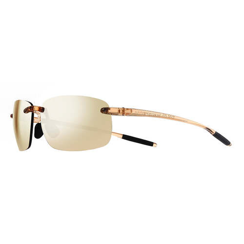 Revo Descend Pro RE 1210 12 CH Crystal Sand / Champagne Mirror Polarised Lenses