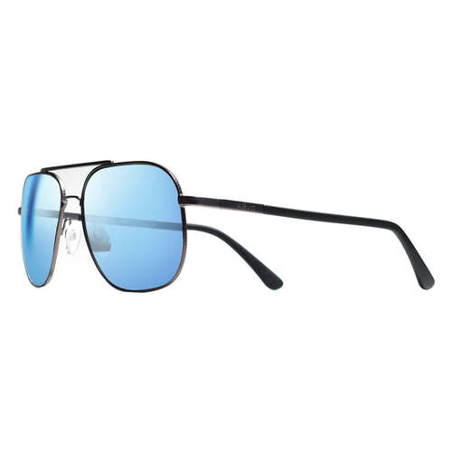 Revo Logan RE 1226 00 BL Satin Gunmetal / Blue Water Mirror Polarised Lenses