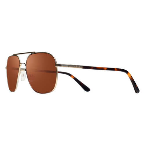 Revo Logan RE 1226 04 GO Satin Gold / Drive Polarised Lenses