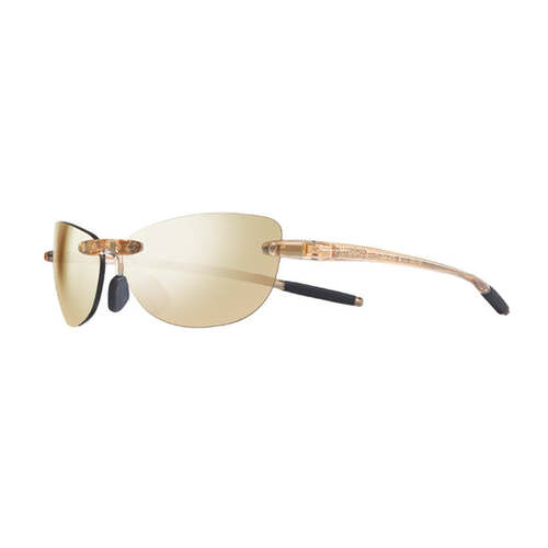 Revo Descend Pro Petite RE 1243 12 CH Crystal Sand / Champagne Mirror Polarised Lenses