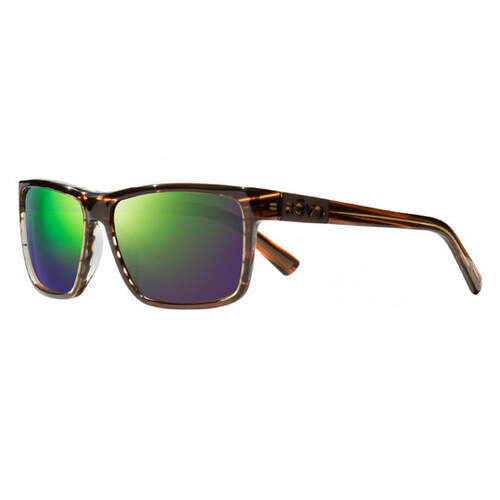 Revo Winston RE 1242 12 GN Brown Horn / Evergreen Mirror Polarised Lenses