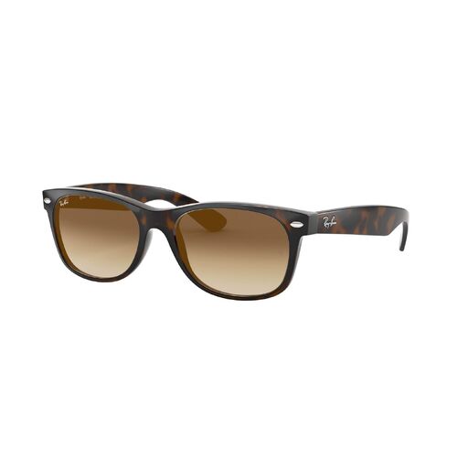 Ray-Ban RB2132 710/51-55 New Wayfarer Light Havana / Light Brown Gradient Lenses