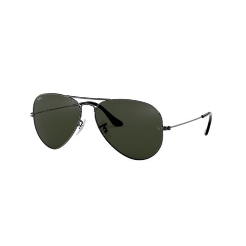 Ray-Ban RB3025 W0879-58 Aviator Gunmetal / Dark Green Lenses