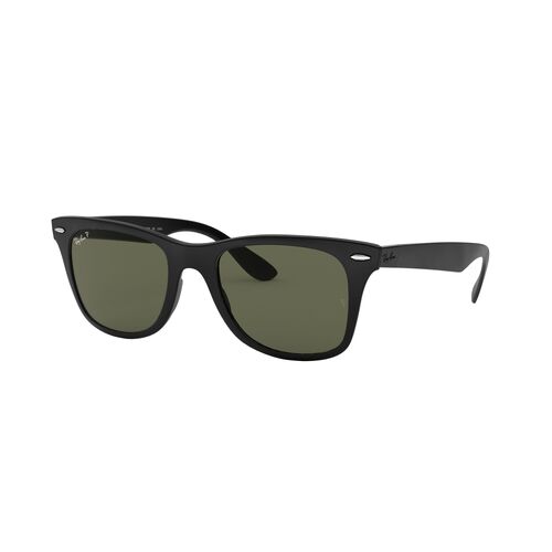 Ray-Ban RB4195 601S9A-52 Wayfarer Liteforce Black / Green Polarised Lenses