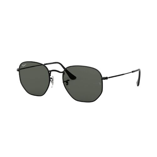 Ray-Ban RB3548N 002/58-51 Hexagonal Black / G-15 Green Polarised Lenses