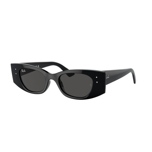 Ray-Ban RB4427 667787-49 Kat Black / Dark Grey Lenses