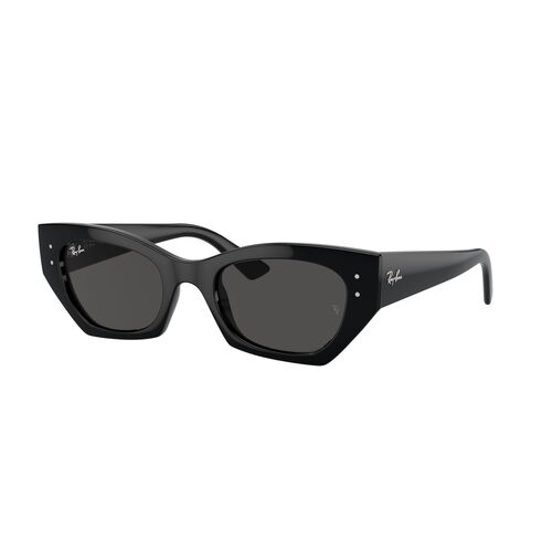 Ray-Ban RB4430 667787-52 Zena Black / Dark Grey Lenses