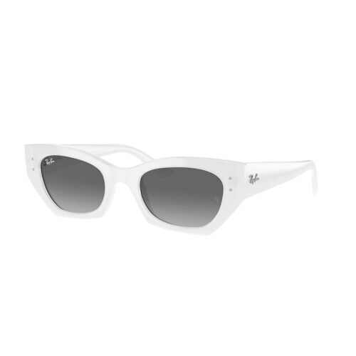 Ray-Ban RB4430 675911-52 Zena White Snow / Grey Gradient Lenses