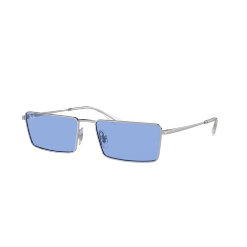 Ray-Ban RB3741 003/80-59 Emy Silver / Blue Lenses