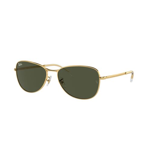 Ray-Ban RB3733 001/31-56 Gold / Green Lenses