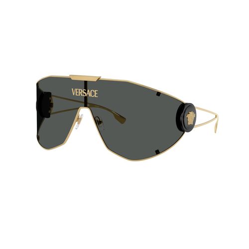 Versace VE2268 100287-42 Gold / Dark Grey Lenses