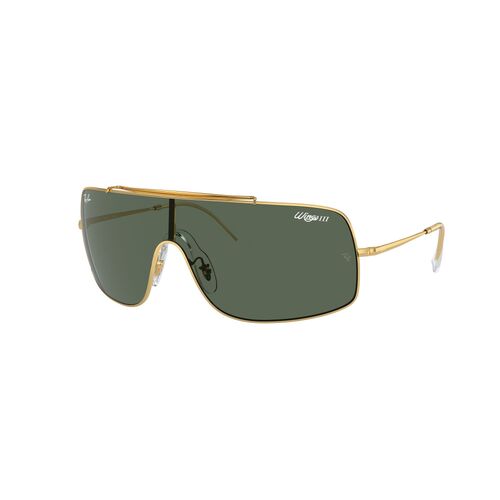 Ray-Ban RB3897 001/71-36 Wings III Gold / Dark Green Lenses