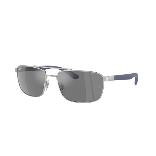 Ray-Ban RB3737 003/6G-60 Silver / Grey Mirror Lenses