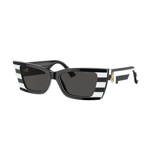 Jimmy Choo JC5009 502987-53 Black And White / Dark Grey Lenses