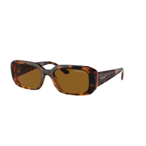 Vogue VO5565S W65683-53 Dark Havana / Dark Brown Polarised Lenses