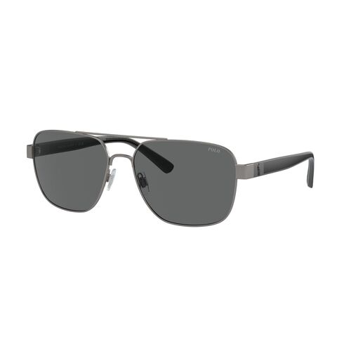 Polo Ralph Lauren PH3154 905087-62 Matte Gunmetal / Dark Grey Lenses