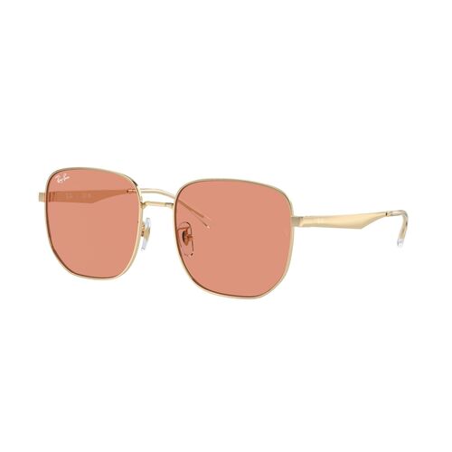 Ray-Ban RB3713D 921374-57 Pale Gold / Orange Lenses