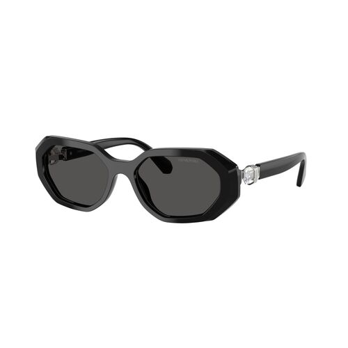 Swarovski SK6028 100187-54 Black / Dark Grey Lenses